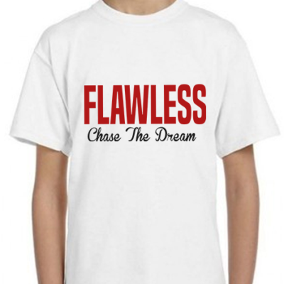 FLAWLESS CTD Kids White T-Shirt